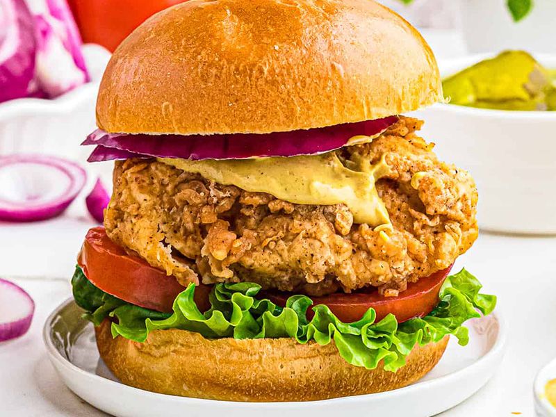Crunchy Chicken Sandwich