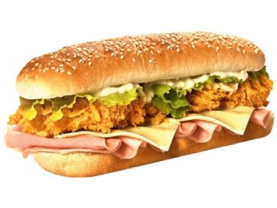 Grilled Chicken Breasts Sandwich