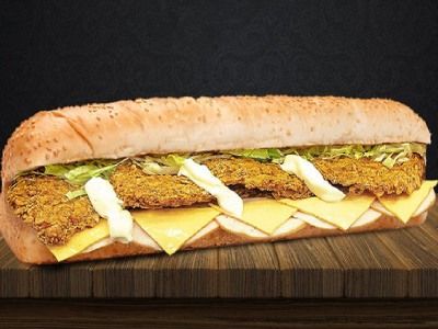 Fried Fat Bear Sandwich