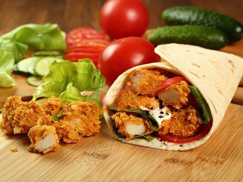 Crispy Wrap Sandwich