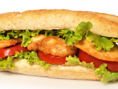 chicken shawerma sandwich