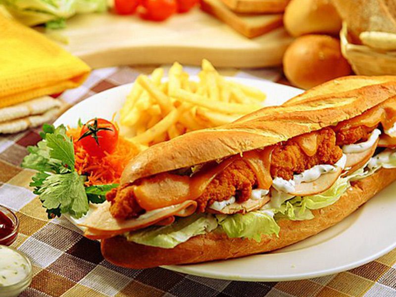 Zinger sandwich