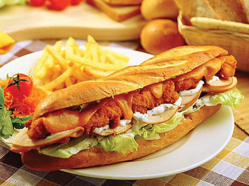Spicy Chicken Zinger Sandwich