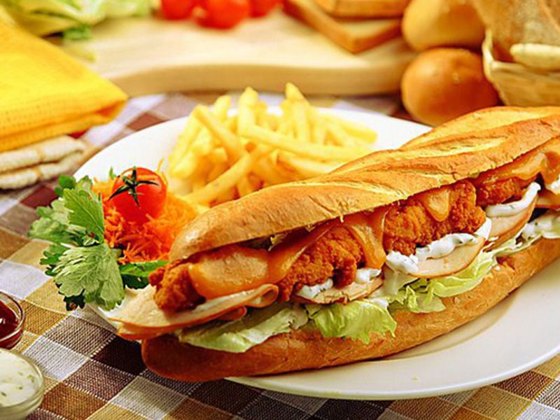 Zinger sandwich