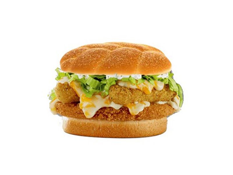 Single Zinger Round Sandwich