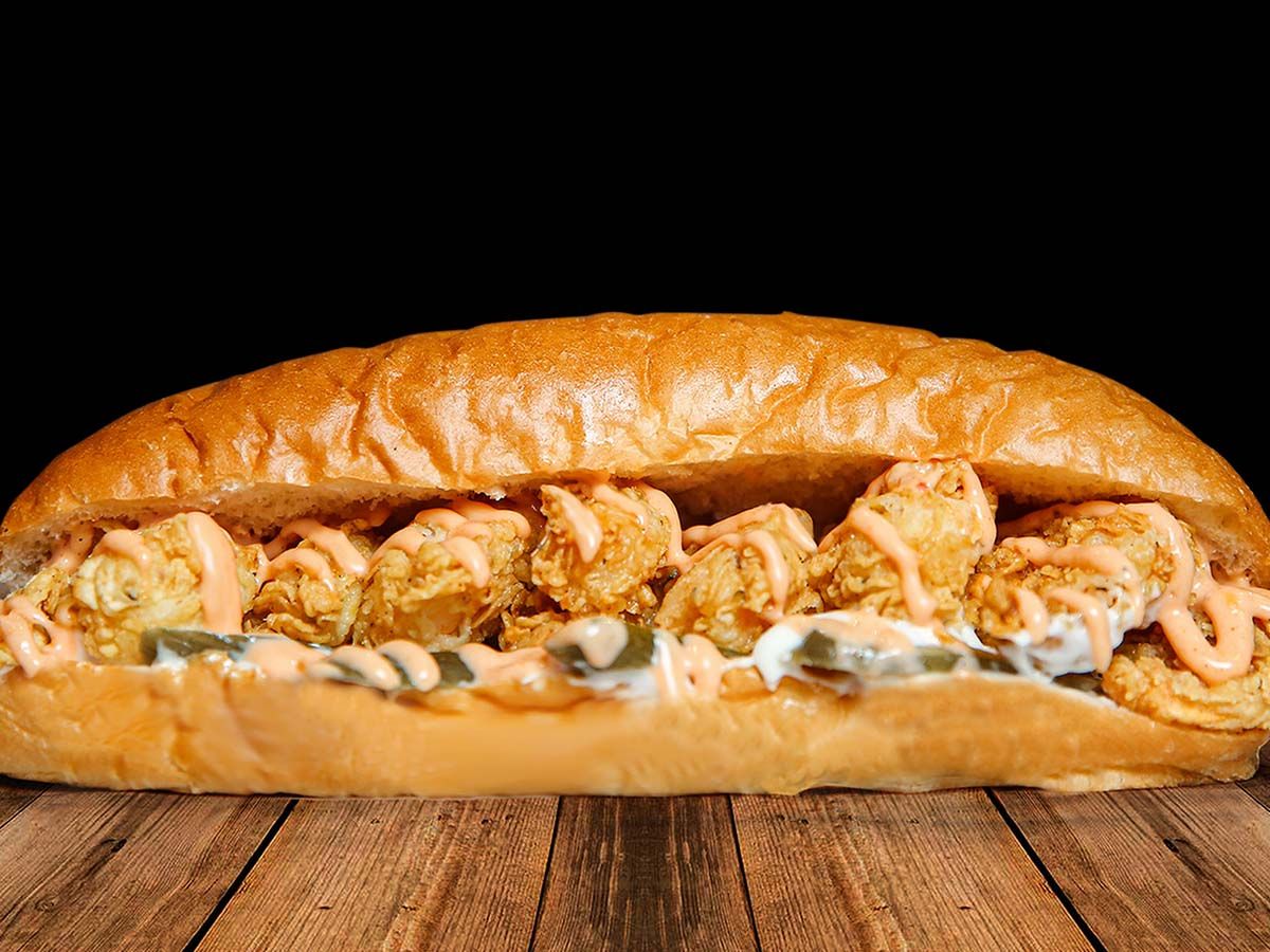 Spicy Shrimp Sandwich