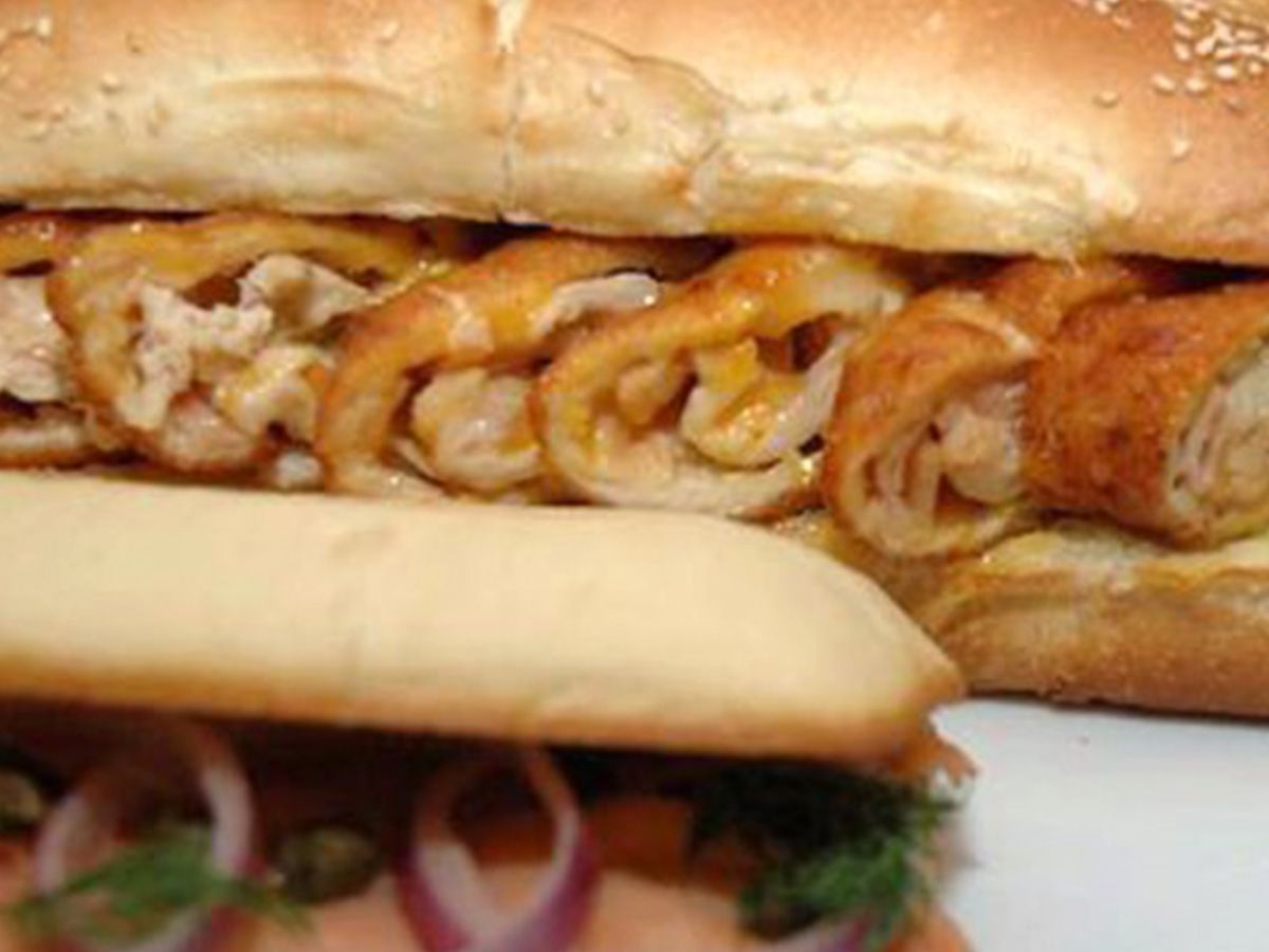 grilled squid Sandwich