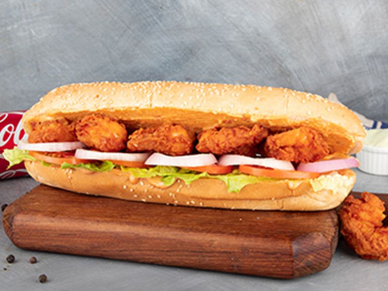 Fried Squid Sandwich