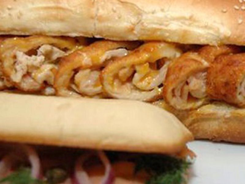 Fried Squid Sandwich