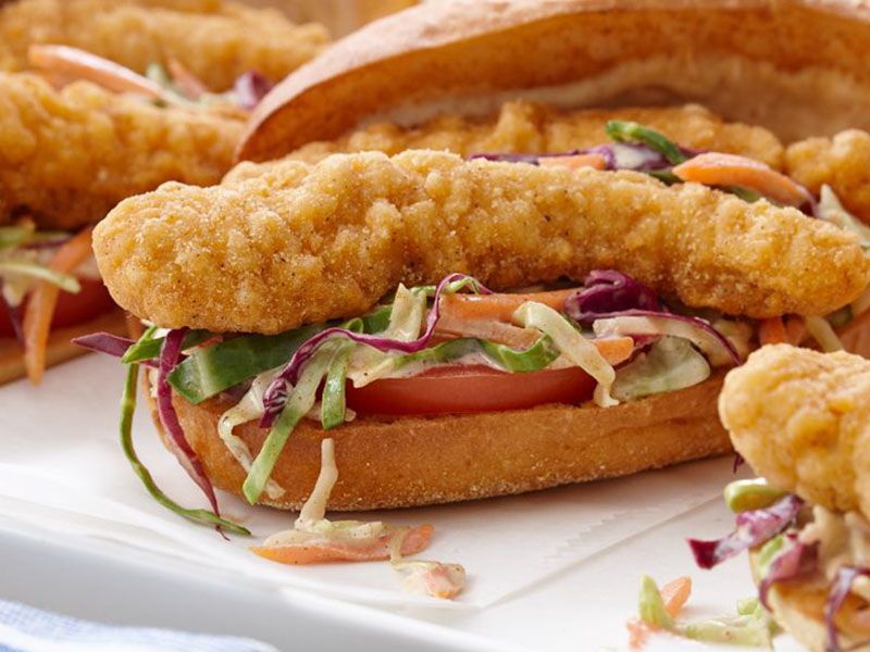 Chicken Strips Sandwich