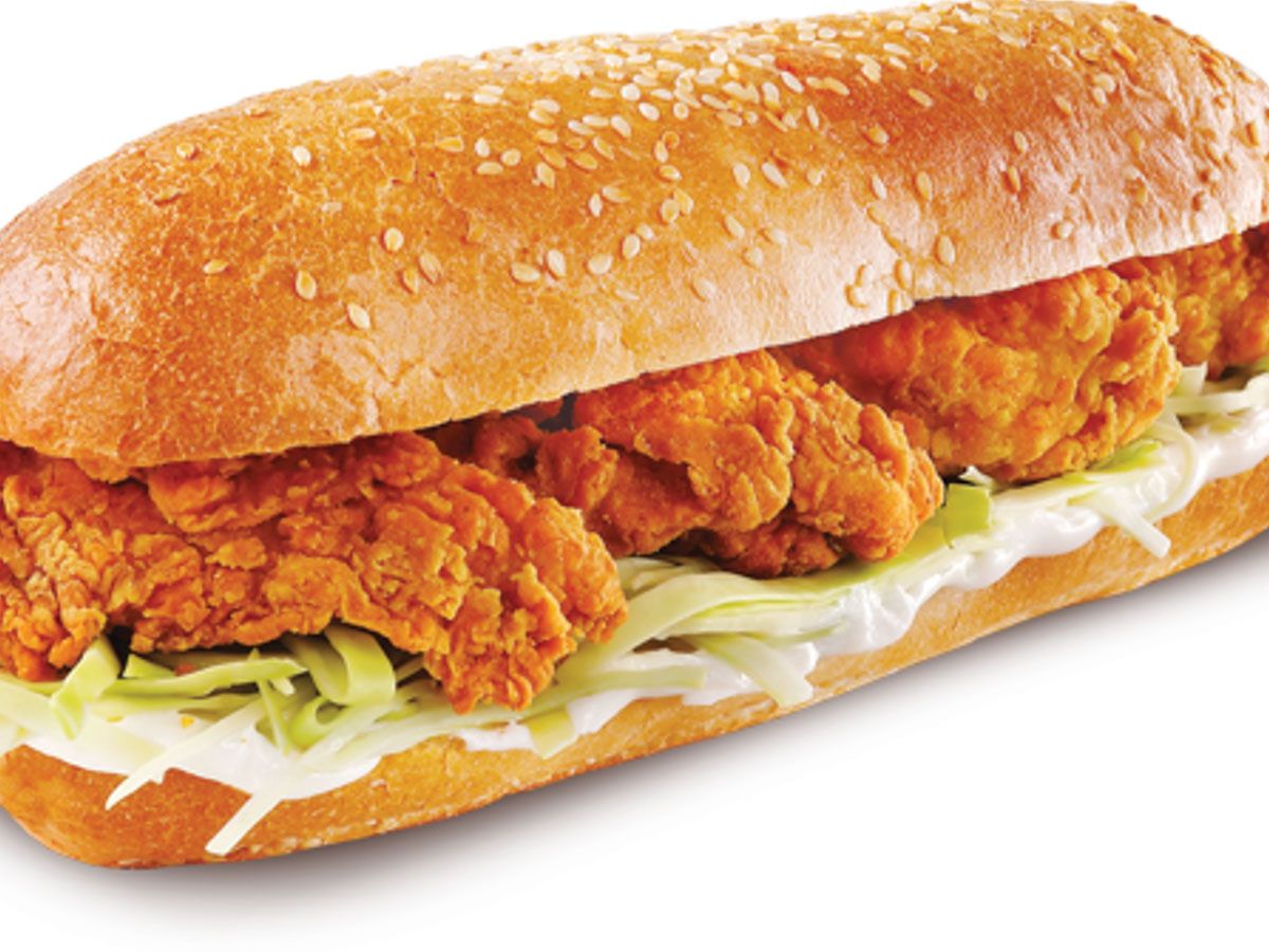 Spicy Strips Sandwich