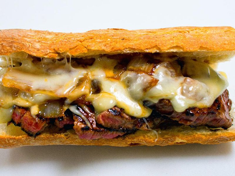 Cheese Mushroom Steak