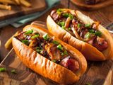 Oriental Sausage Sandwich