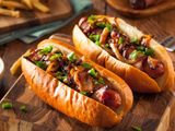 Oriental Sausage Sandwich
