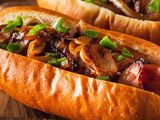 Oriental Sausage Sandwich