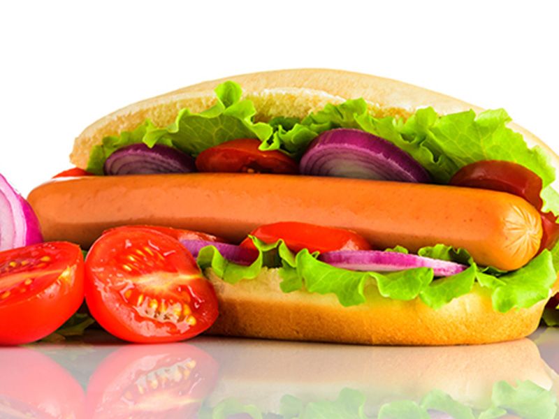 Oriental Sausage Sandwich