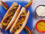 oriental sausage sandwich