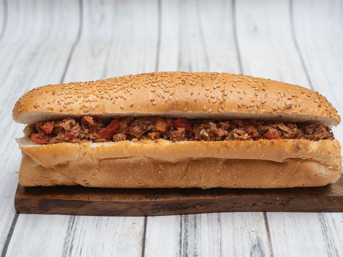 Sausage sandwich