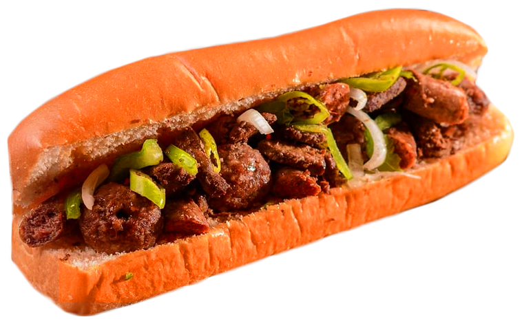Oriental Sausage Sandwich