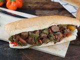 Oriental Sausage Sticks Sandwich