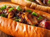 Oriental Sausage Sandwich