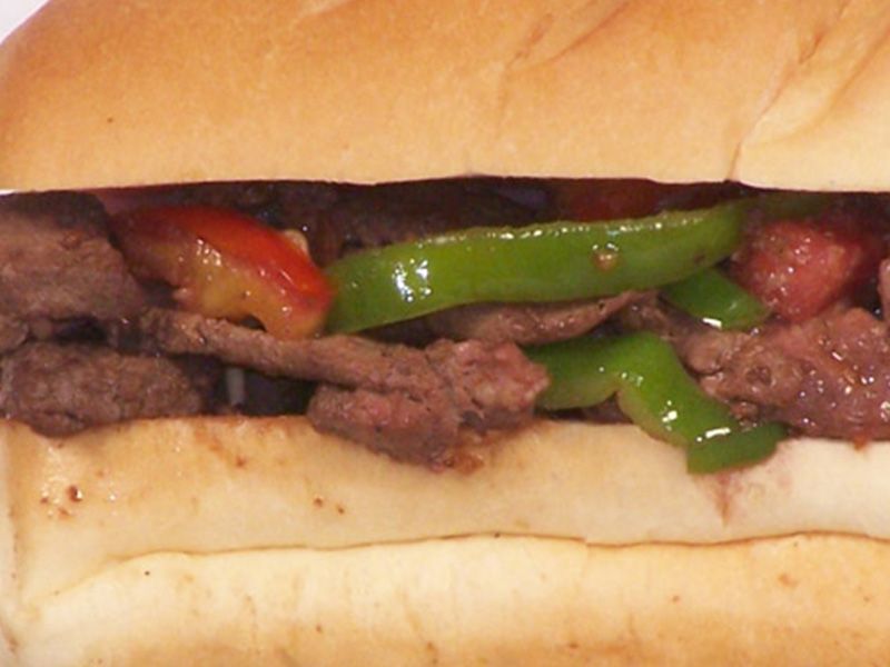 Oriental Sausage Sandwich