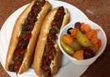 Oriental Sausage Sarokh Sandwich