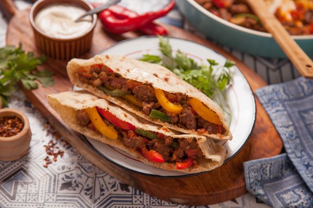 Oriental Sausage Sandwich
