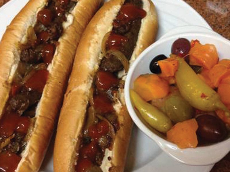 Alexandrian Sausage Sandwich