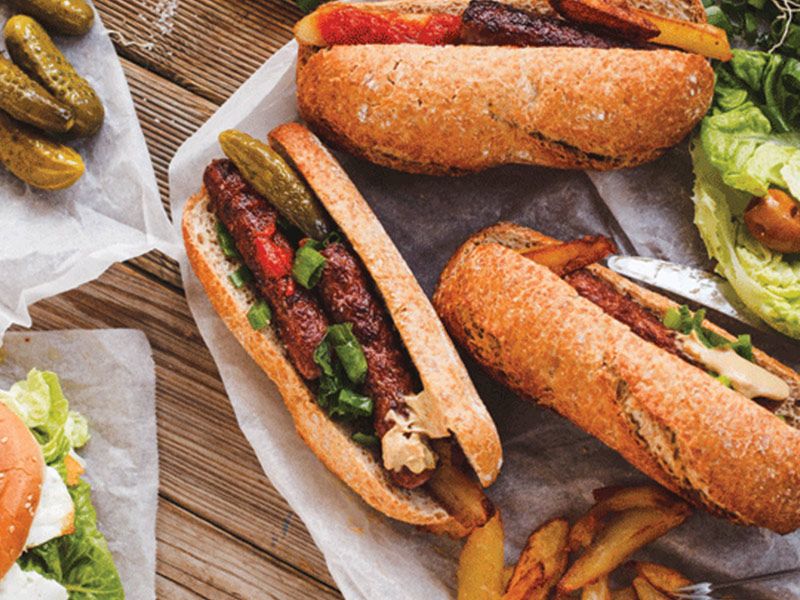 Alexandrian Sausage Sandwich