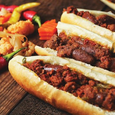 Alexandrian sausage Sandwich
