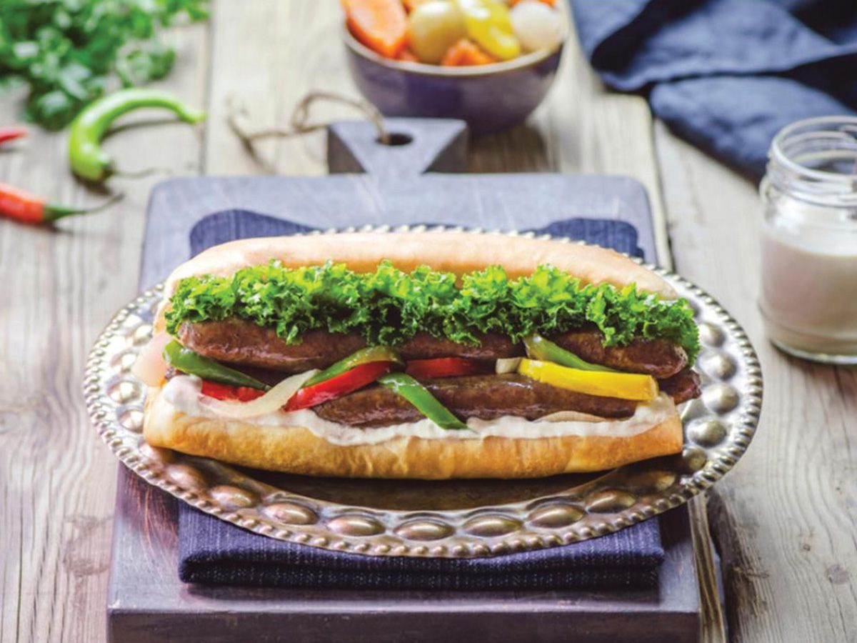 Alexandrian Sausage Sandwich