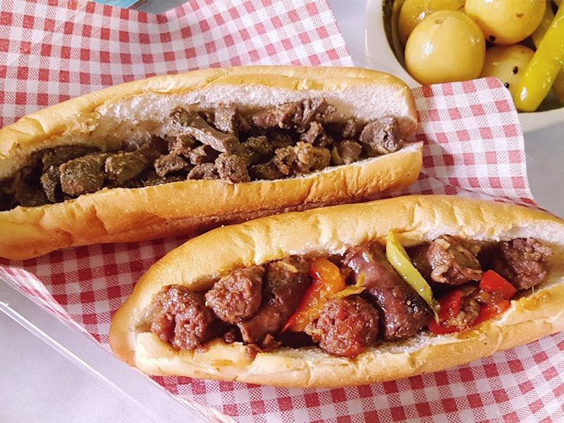 Alexandrian Oriental Sausage Sandwich