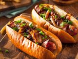 Oriental Sausage sandwich