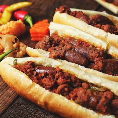Egyptian Sausage Sandwich