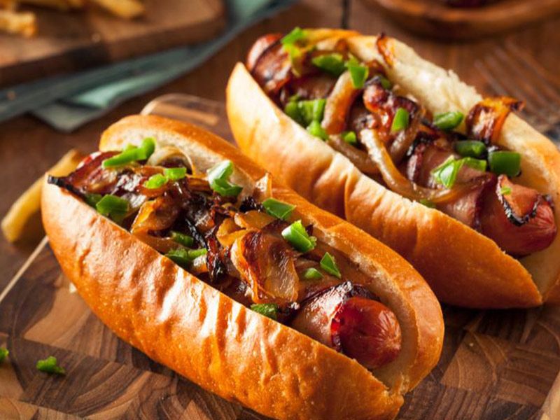 Baladi Sausage Sandwich