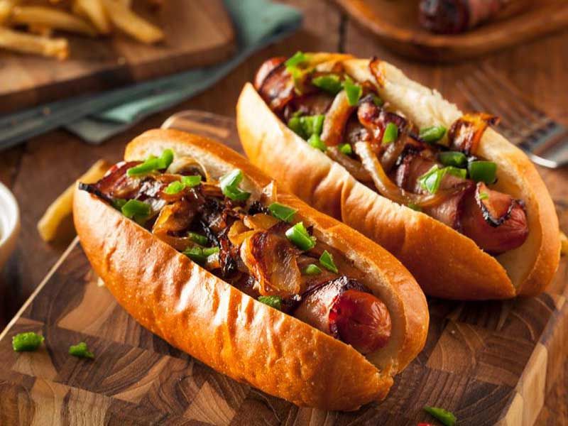 Baladi Oriental Sausage Sandwich
