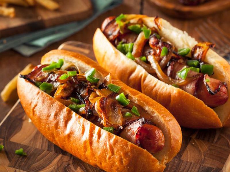 Baladi Oriental Sausage Sandwich