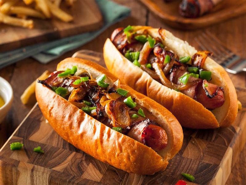 Baladi Oriental Sausage Sandwich