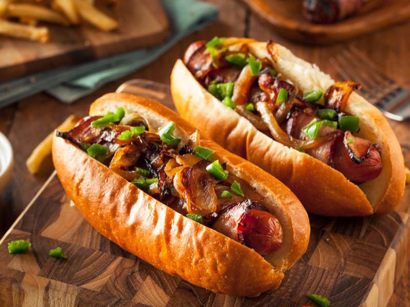 Baladi Sausage Sandwich