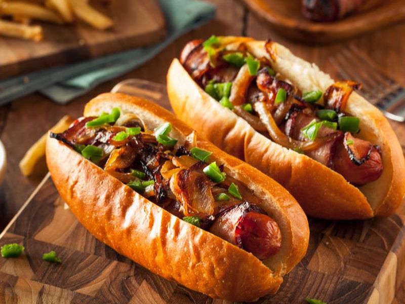 Baladi Oriental Sausage Sandwich