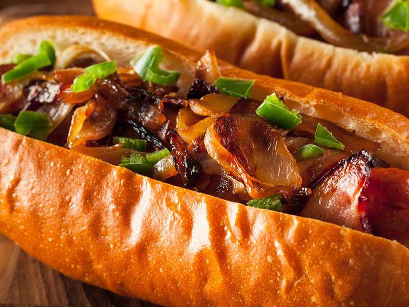 Oriental Sausage Fino Sandwich