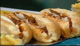Oriental Sausage With Mozzarella Cheese Sandwich