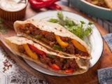 Oriental Sausage Sandwich in Baladi Bread