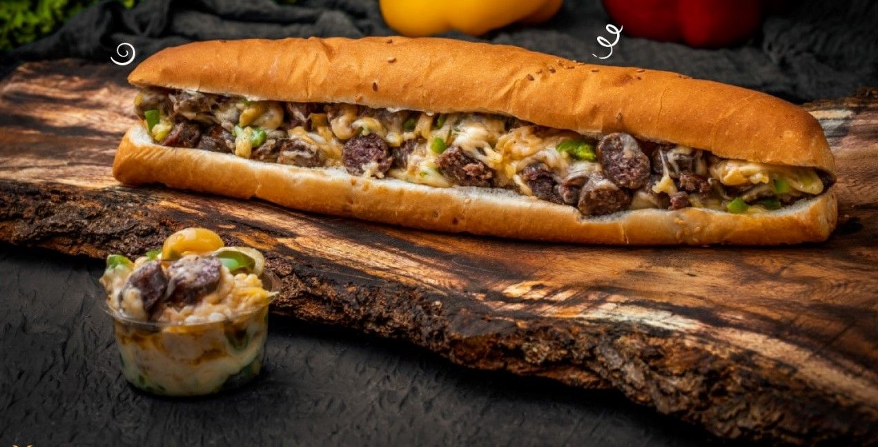 Oriental Sausage Sandwich