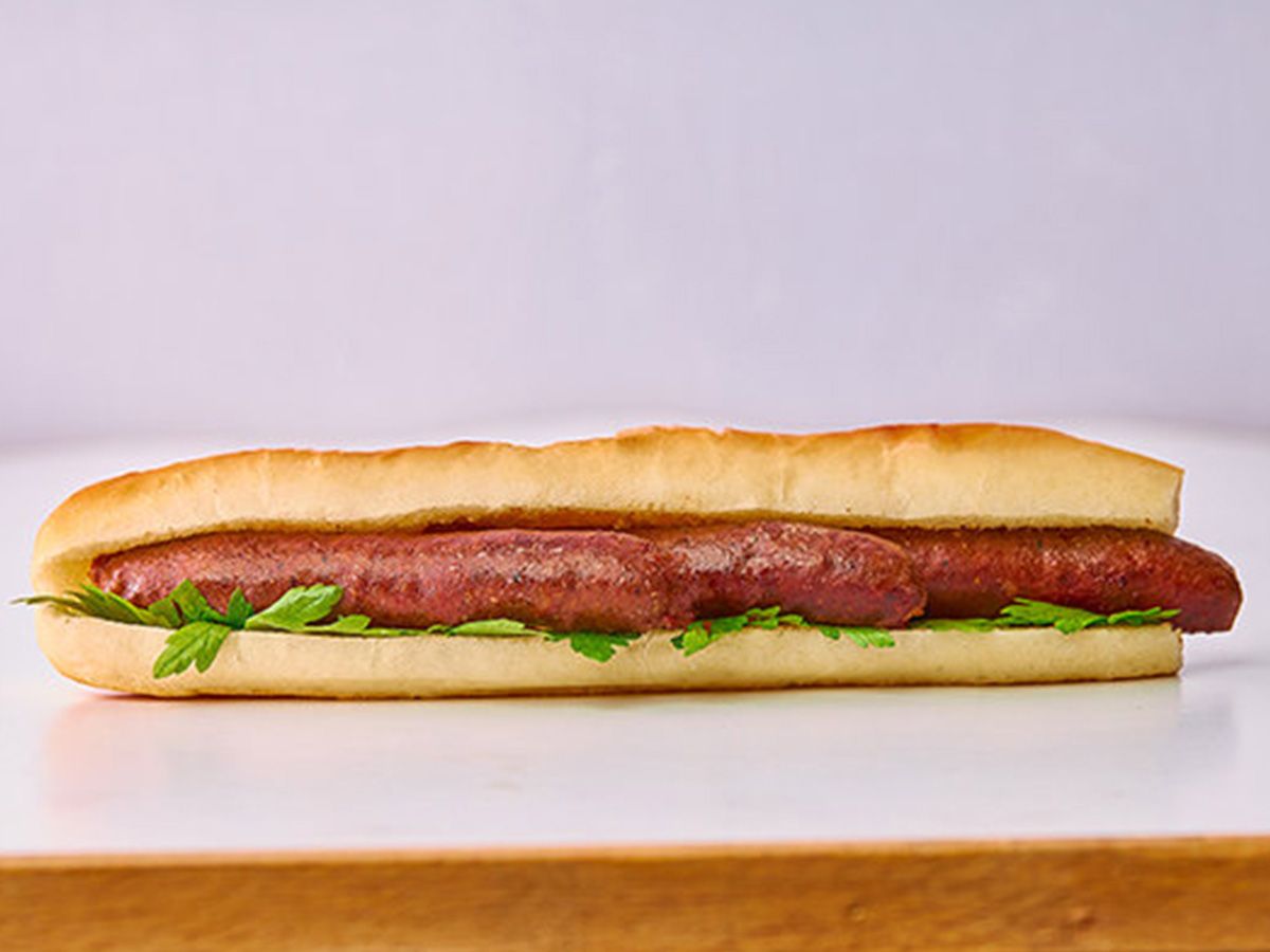 Grilled sausage Sandwich