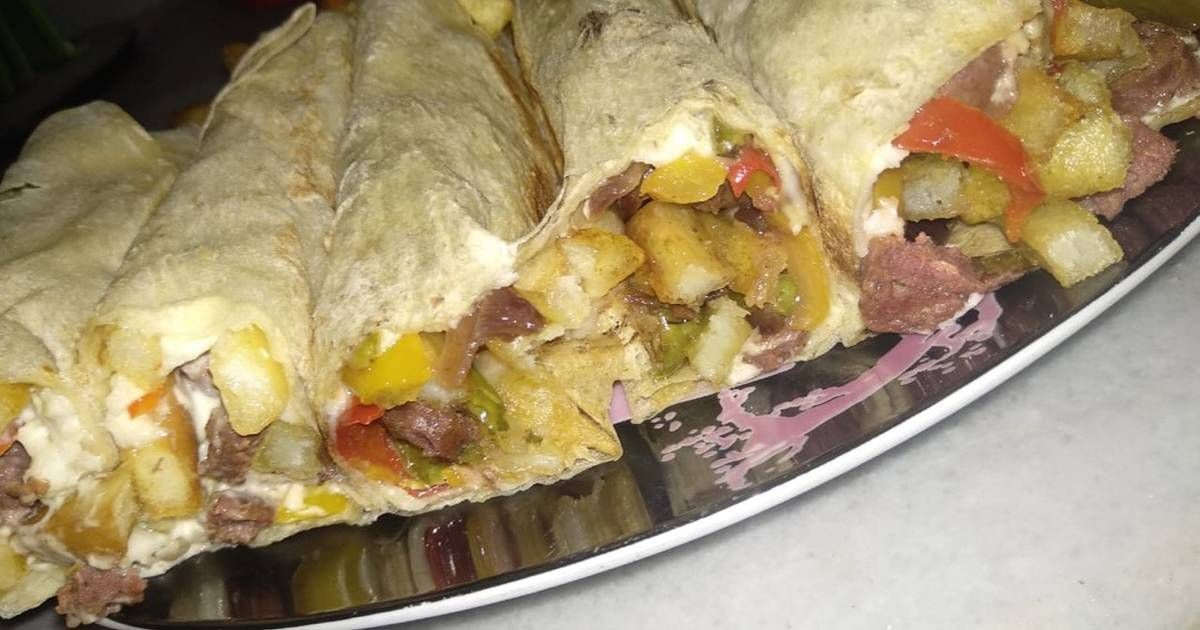 Oriental Sausage With Eggs Sandwich