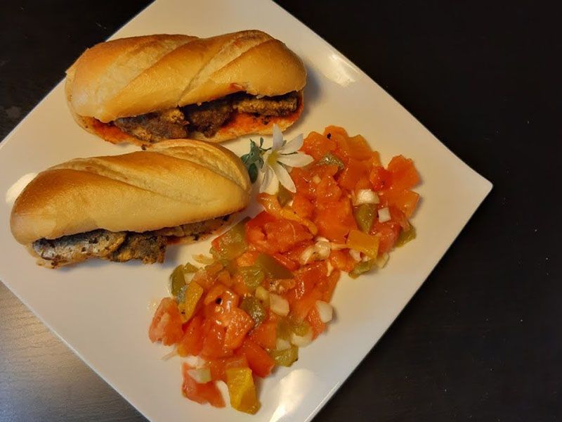 Sardines Sandwich
