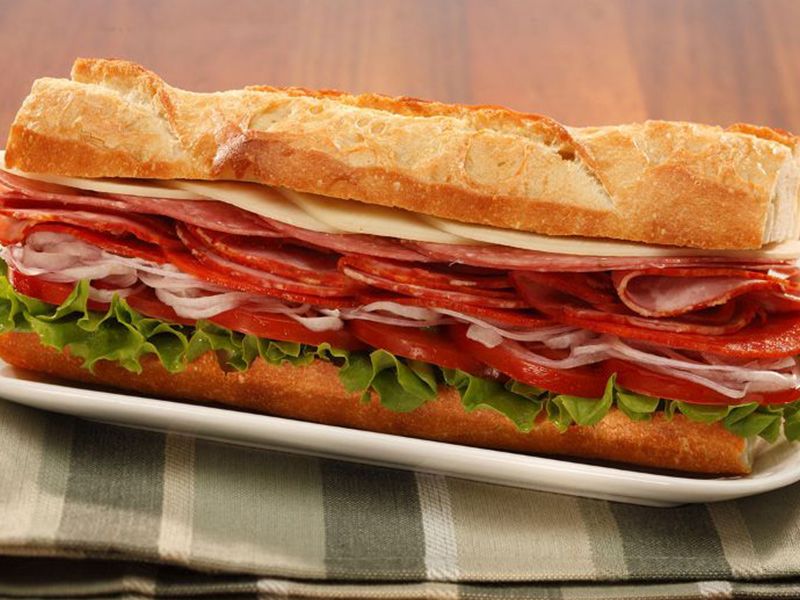 Salami Sandwich