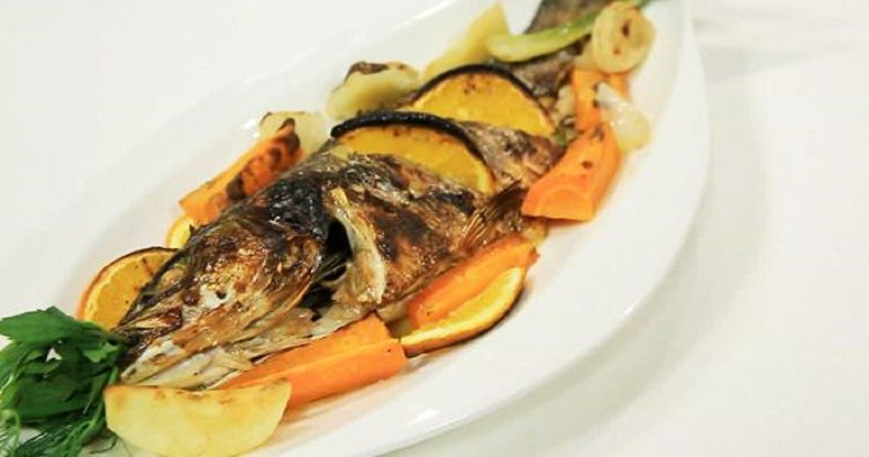 Sea Bass Fish Sandwich